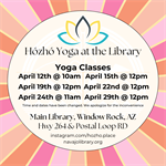 Hózhó Yoga at the Library