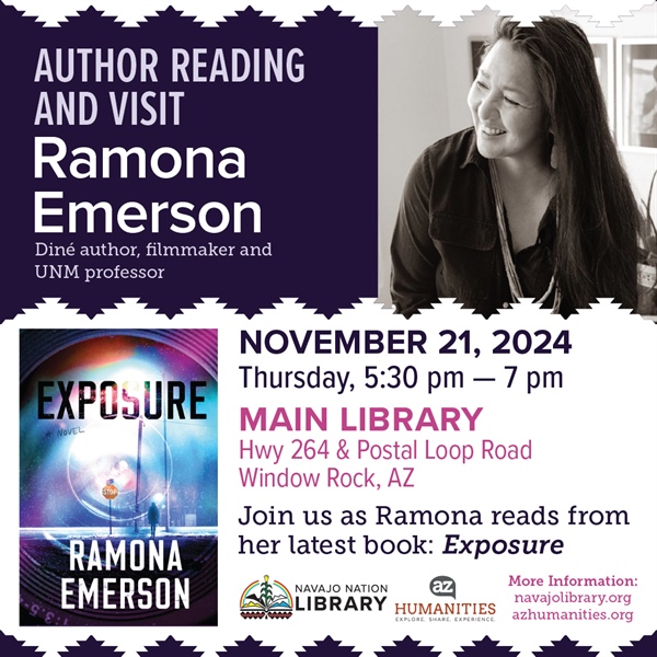 Author Reading & Visit: Ramona Emerson