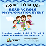 Reading Across Navajo Nation — Kick-off Reading Event