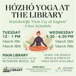 Hózhó Yoga at the Library