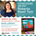 Author Reading & Visit: Roberta Noell Tom