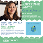 NNL Author Reading and Visit: Crystal Austin